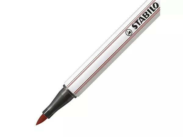 Een Brushstift STABILO Pen 568/75 sienna koop je bij Sysdicom BV