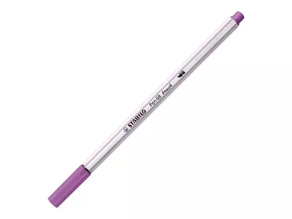 Een Brushstift STABILO Pen 568/60 pruimenpaars koop je bij Supply Mij