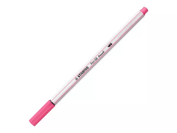 Een Brushstift STABILO Pen 568/29 roze koop je bij Zevenbergen de project- en kantoorinrichters bv