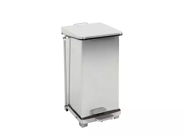 Een Afvalbak Vepa Bins pedaalemmer Indus 45l mat RVS koop je bij VDP Office