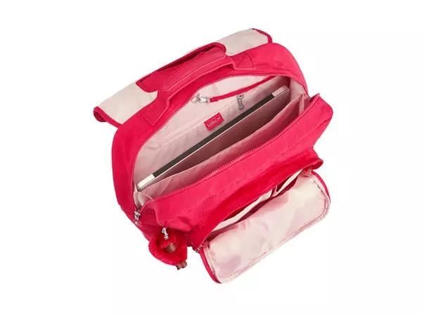 Een Schooltas Kipling Iniko True Pink koop je bij Sysdicom BV