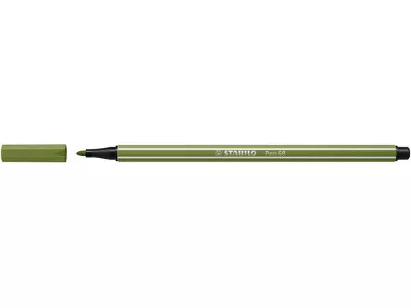 Een Viltstift STABILO Pen 68/35 medium mosgroen koop je bij Kantorice office & business supplies