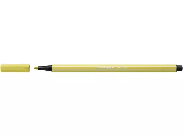 Een Viltstift STABILO Pen 68/67 medium mosterd koop je bij Kantorice office & business supplies