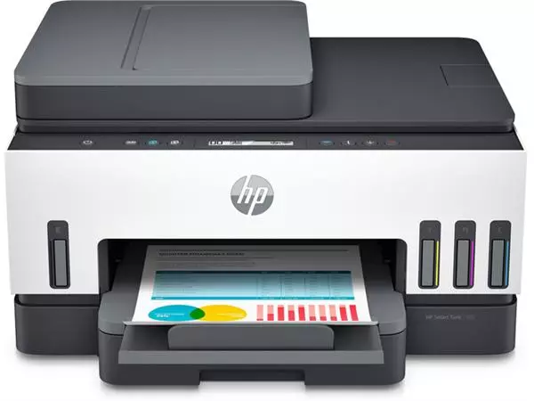 Een Multifunctional inktjet printer HP Smart Tank 7305 koop je bij De Joma BV