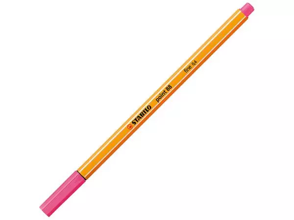 Een Fineliner STABILO point 88/17 fijn heliotrope koop je bij De Rijk Kantoorshop