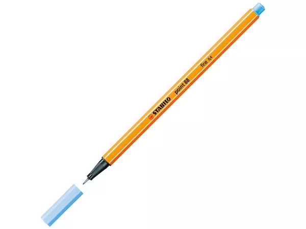 Een Fineliner STABILO point 88/11 fijn ijsblauw koop je bij Supply Mij