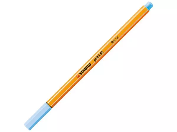 Een Fineliner STABILO point 88/11 fijn ijsblauw koop je bij De Joma BV