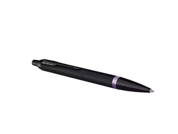 Een Balpen Parker IM black purple vibrant ring medium koop je bij Jacobs