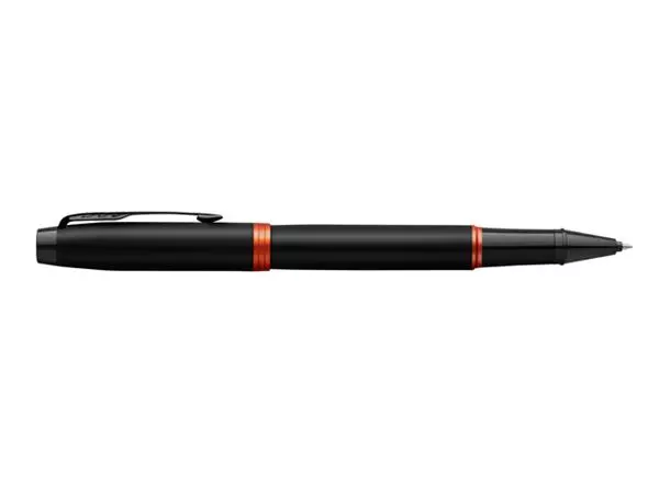 Een Rollerpen Parker IM black orange vibrant ring fijn koop je bij Kantorice office & business supplies