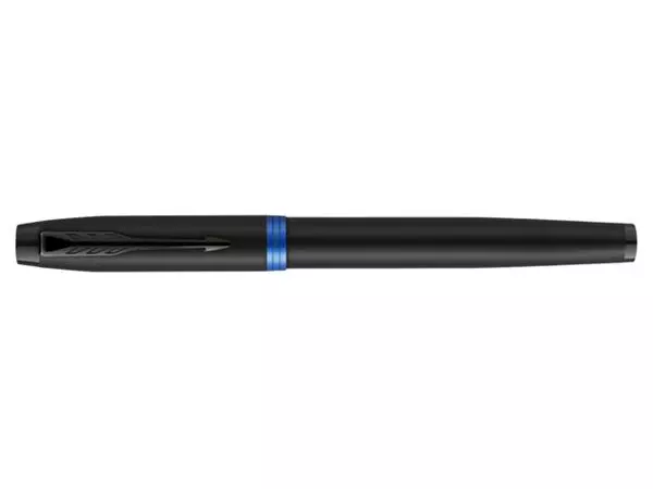 Een Vulpen Parker IM black blue vibrant ring fijn koop je bij Kantorice office & business supplies