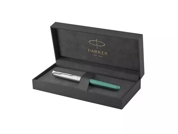 Een Vulpen Parker Sonnet Essential sandblasted green CT medium koop je bij Draais.com