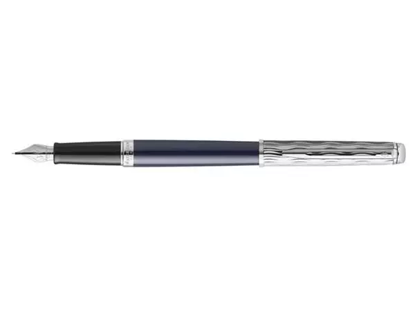 Een Vulpen Waterman Hémisphère L'essence du blue lacquer CT medium koop je bij Kantoorboekhandel Van Atten