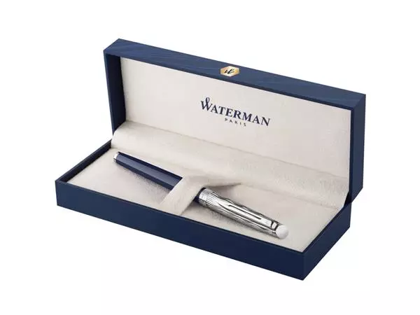 Een Rollerpen Waterman Hémisphère L'essence du blue lacquer CT fijn koop je bij Continu Kantoor