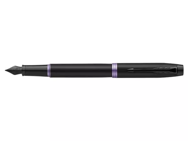 Een Vulpen Parker IM black purple vibrant ring fijn koop je bij Clippz! Office Supplies