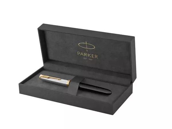 Een Vulpen Parker 51 Premium black GT fijn koop je bij De Rijk Kantoorshop