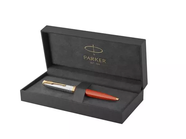 Een Balpen Parker 51 Premium red rage GT medium koop je bij De Rijk Kantoorshop