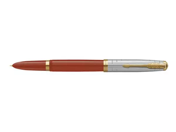 Een Vulpen Parker 51 Premium red rage GT fijn koop je bij Company Supplies