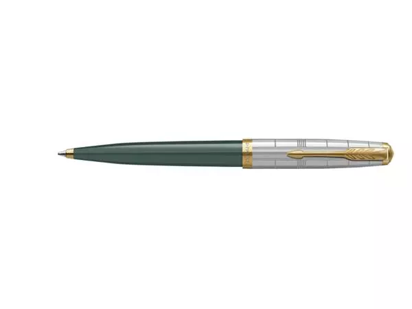 Een Balpen Parker 51 Premium forest green GT medium koop je bij Company Supplies