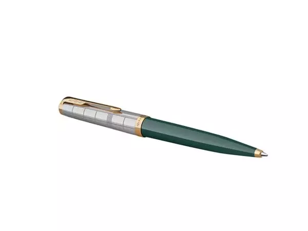 Een Balpen Parker 51 Premium forest green GT medium koop je bij Heering Office