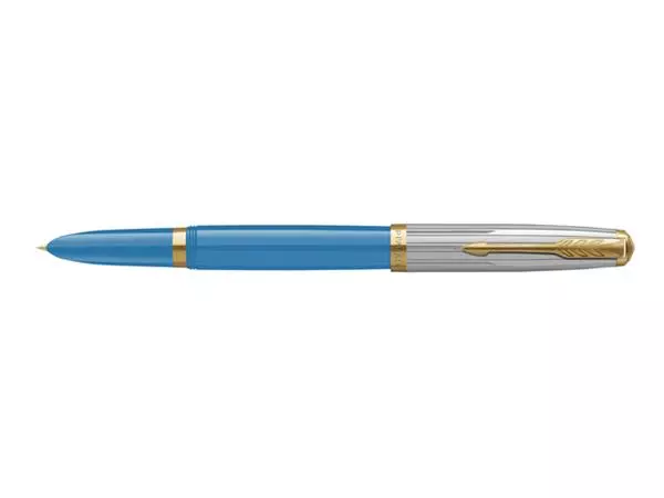 Een Vulpen Parker 51 Premium GT F turquoise koop je bij All Office Kuipers BV