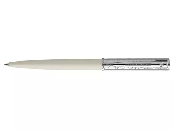 Balpen Waterman Allure DeLuxe white fijn