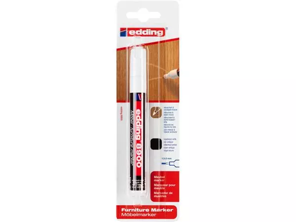 Een Viltstift edding 8900 meubel rond 1.5-2mm antiek notenhout blister à 1 stuk koop je bij Kantorice office & business supplies