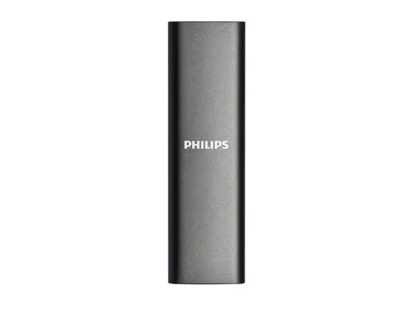 Een SSD Philips extern ultra speed space grey 500GB koop je bij De Joma BV
