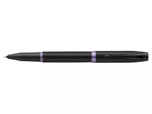 Rollerpen Parker IM black purple vibrant ring fijn