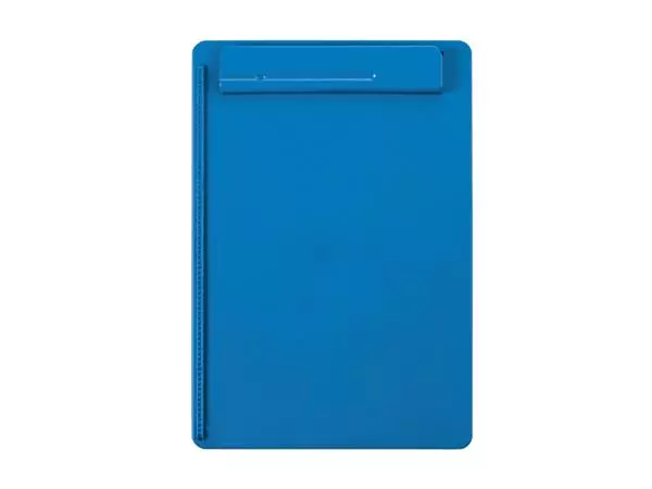 Een Klembord MAULgo uni recycled A4 staand blauw koop je bij Clippz! Office Supplies