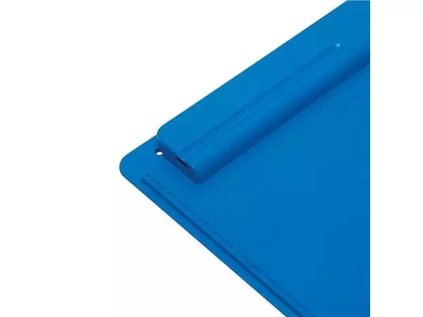 Een Klembord MAULgo uni recycled A4 staand blauw koop je bij Continu Kantoor