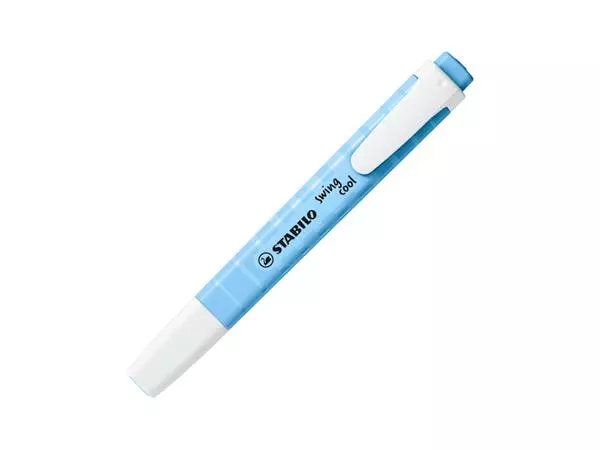 Een Markeerstift STABILO Swing cool 275/112 pastel luchtig blauw koop je bij QuickOffice BV