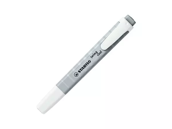 Een Markeerstift STABILO Swing cool 275/194 pastel mistig grijs koop je bij QuickOffice BV