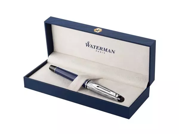 Een Vulpen Waterman Expert L'essence du blue lacquer CT fijn koop je bij Peter Wind