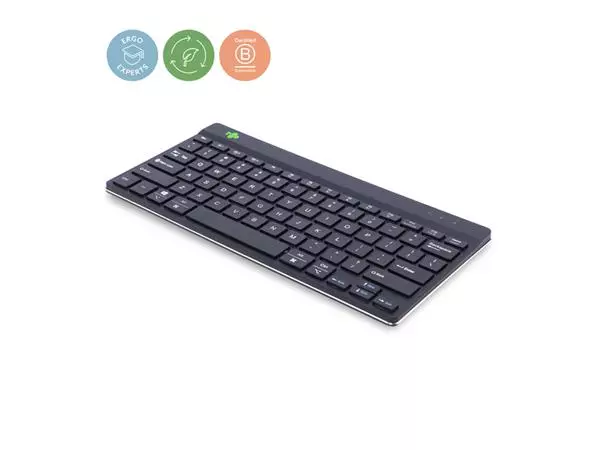 Een Toetsenbord R-Go Ergonomisch Compact Break QWERTY koop je bij Scheepstra Drachten