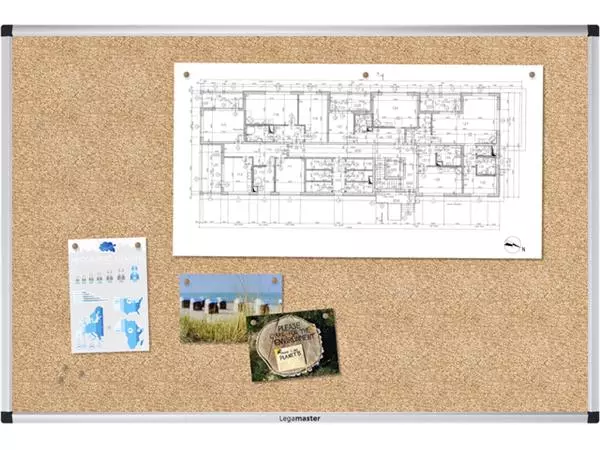 Een Kurkbord Legamaster UNITE 60x90cm koop je bij "De Waal" Kantoor Efficiency