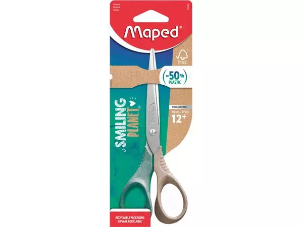 Een Schaar Maped Smiling Planet 16cm koop je bij Romijn Office Supply