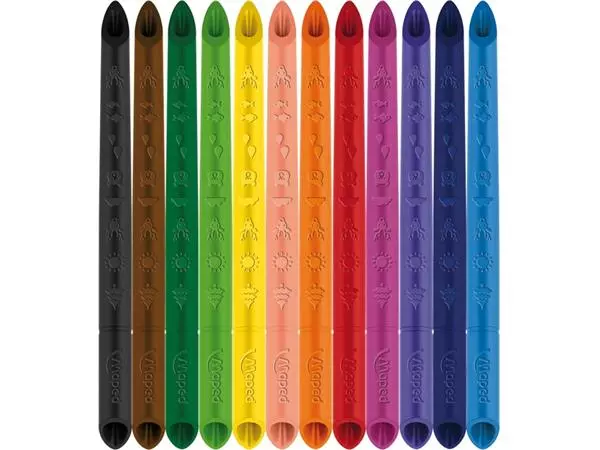 Een Kleurpotlood Maped Color'Peps Infinity doos à 12 kleuren koop je bij Kantorice office & business supplies