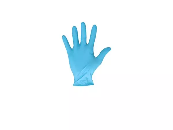 Handschoen CMT M nitril blauw