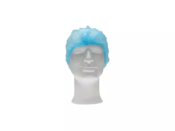 Buy your Haarnet CMT clip non-woven M 50cm PP blauw at QuickOffice BV