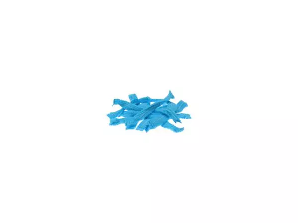 Een Haarnet CMT clip non-woven M 50cm PP blauw koop je bij Sysdicom BV