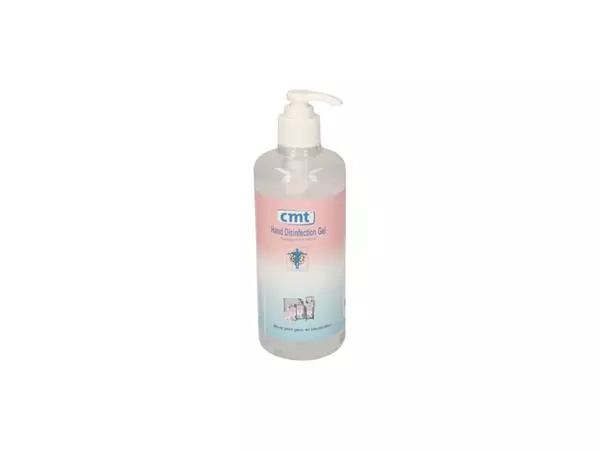 Handdesinfectie CMT pompflacon alcoholgel 500ml