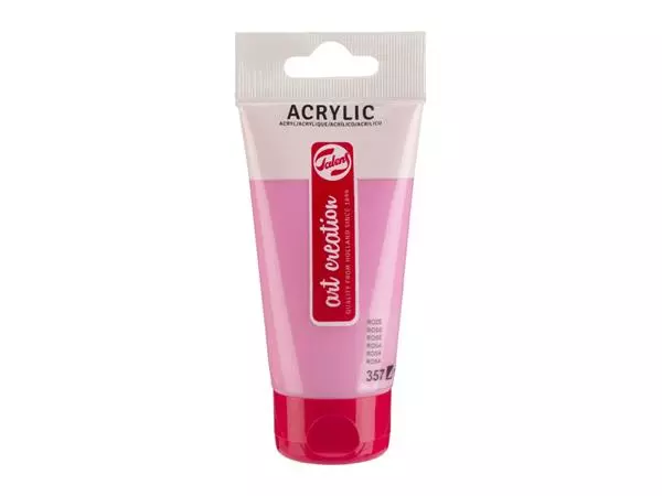 Een Acrylverf TAC 357 roze tube 75ml koop je bij All Office Kuipers BV