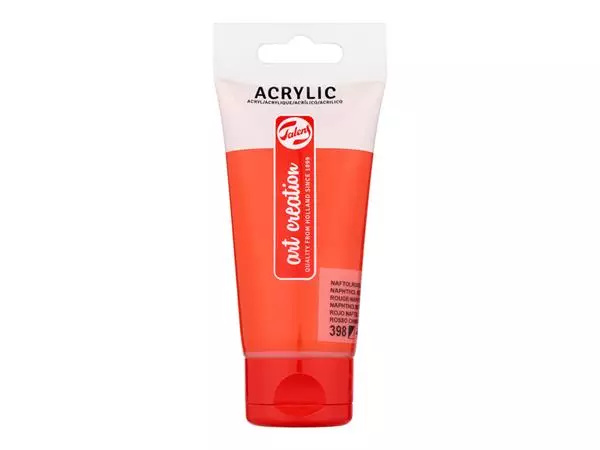 Een Acrylverf TAC 398 naftolrood licht tube 75ml koop je bij Egner kantoorspecialisten