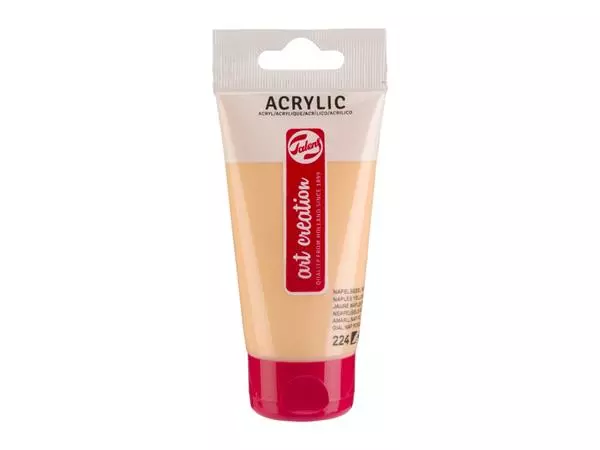 Een Acrylverf Talens Art Creation 224 napelsgeel rood tube à 75ml koop je bij Kantorice office & business supplies