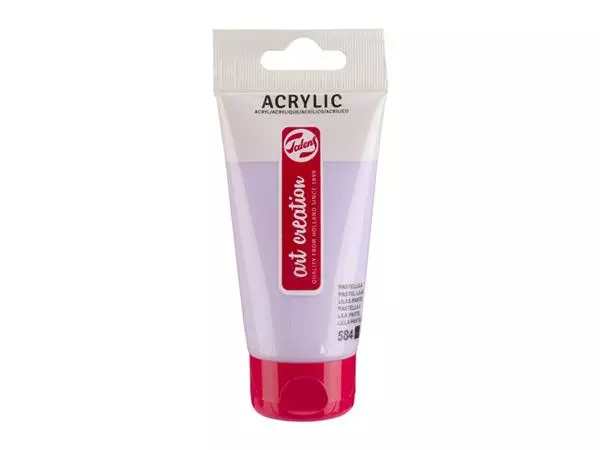 Een Acrylverf TAC 584 pastellila tube 75ml koop je bij Egner kantoorspecialisten