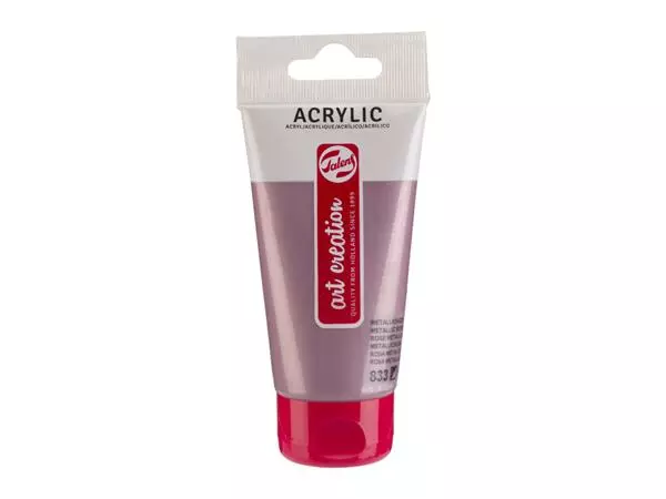 Een Acrylverf Talens Art Creation 833 metallicroze tube à 75ml koop je bij Romijn Office Supply