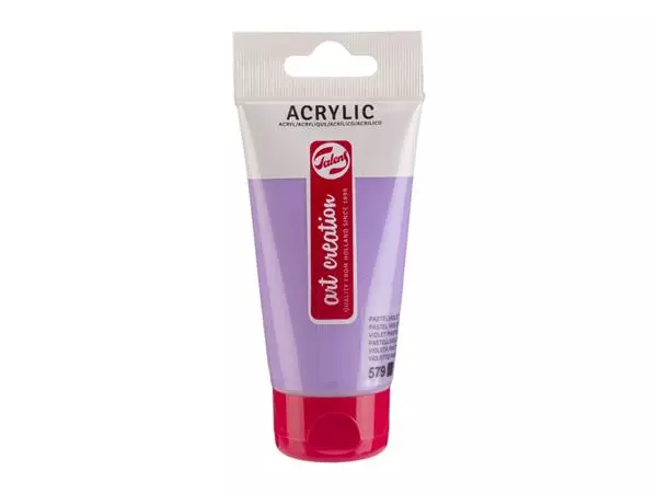 Een Acrylverf TAC 579 pastelviolet tube 75ml koop je bij Egner kantoorspecialisten