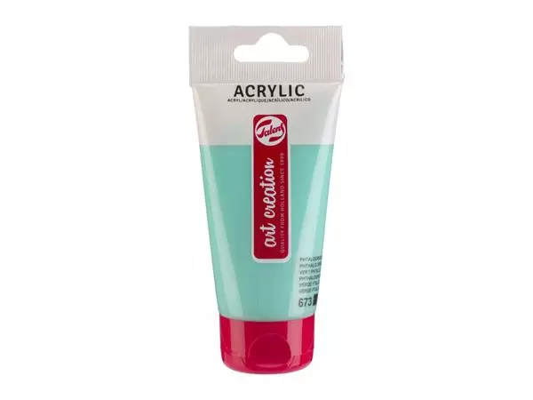 Een Acrylverf Talens Art Creation 673 phtalogroen licht tube à 75ml koop je bij Kantorice office & business supplies