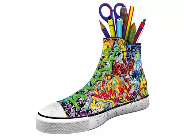 Een 3D puzzel Ravensburger Sneaker Graffiti Style 54 stuks koop je bij Quality Office Supplies