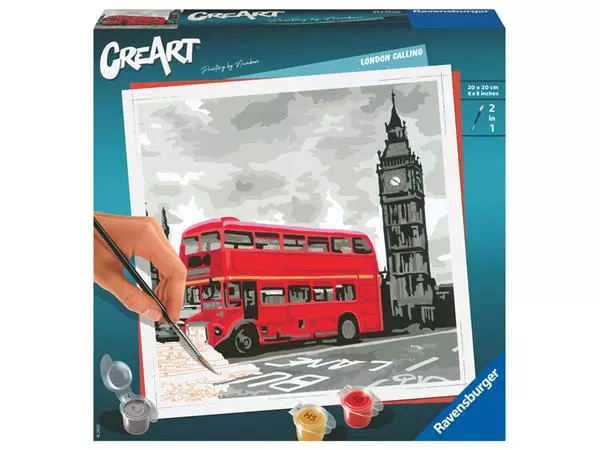 Een Schilderen op nummers CreArt London koop je bij Clippz! Office Supplies